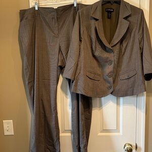 Lane Bryant Brown Women's Pantsuit